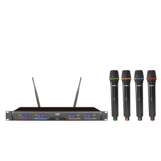 SN-P740 competitive price 4 channels wireless karaoke microphone