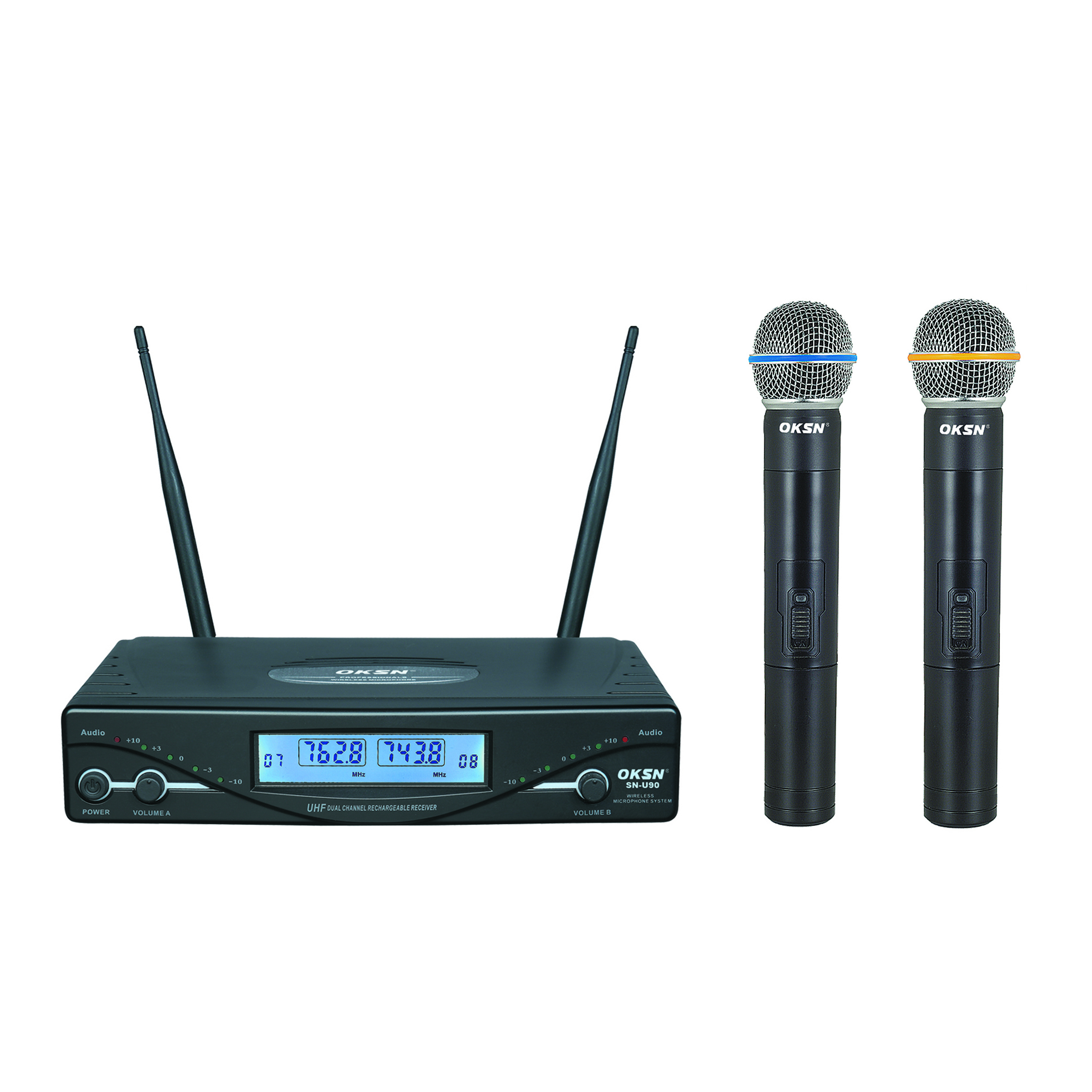 SN-U90 Karaoke UHF Wireless Microphone System 